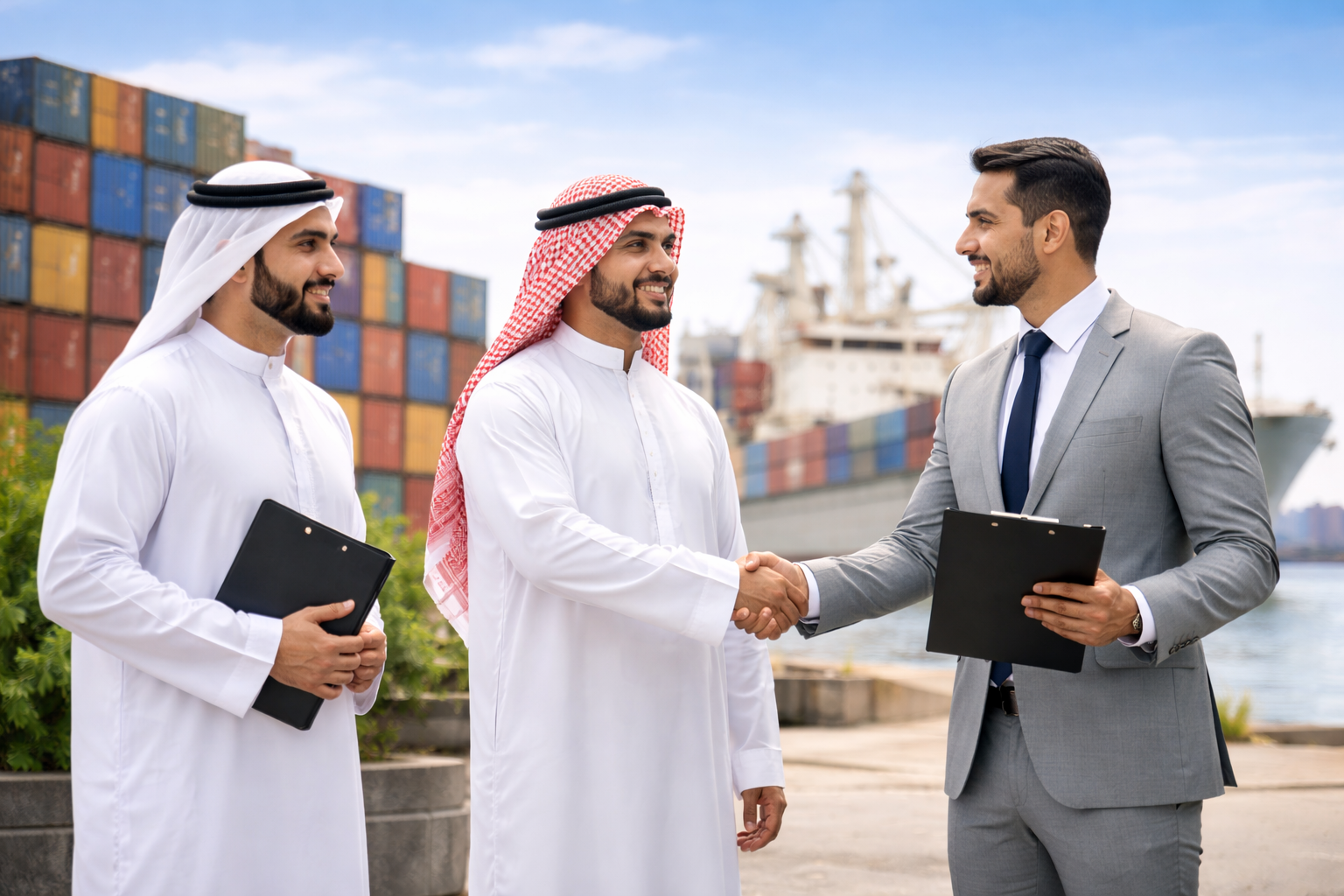 فريق عمل متخصص في شحن السيارات والتخليص الجمركي